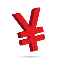 Obraz premium Japanese Yen and Chinese Yuan currency symbol