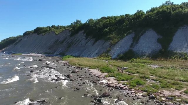 Coastal Landscape at Kap Arkona on Ruegen Island baltic Sea