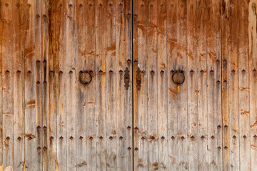 Wooden gates