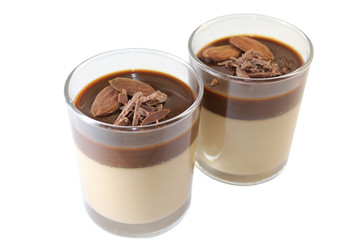 Chocolate panna cotta