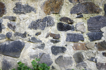 Wall made ​​of stone