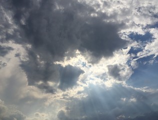 Fototapeta na wymiar cloudy sky