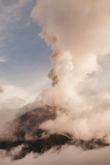 Tungurahua Volcano, Strong Vulcanian Explosion