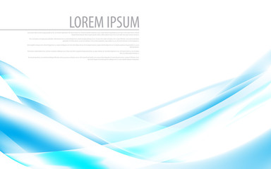 abstract wave pattern innovation clean concept background design