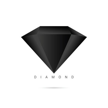 diamond brilliant shiny icon object illustration