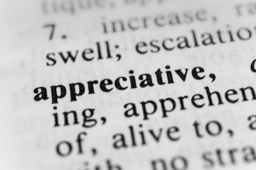 Appreciative