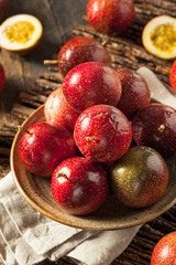 Fresh Raw Organic Passion Fruit