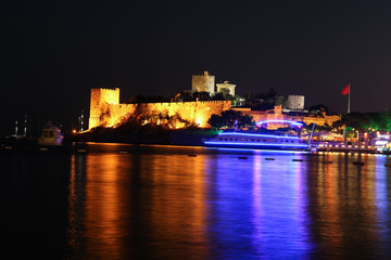 Naklejka premium Bodrum Castle in Turkey