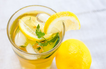 lemon ice tea 