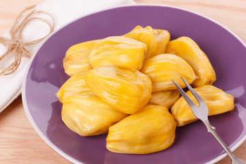 Tropical fruit Jackfruit (jakfruit, jack, jak) © jantima