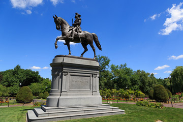 Obraz premium The Equestrian Statue of George Washington