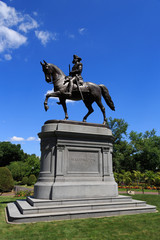 Obraz premium The Equestrian Statue of George Washington