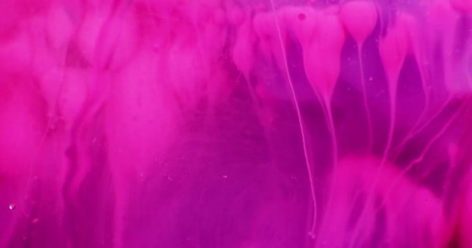 Abstract extrime macro composition of coloured liquids. 4k. Shot on RED.