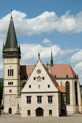 Fototapeta na wymiar St Giles Church - Bardejov - Slovakia