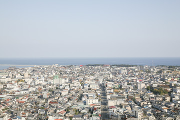 "A view from Kamikura Jinja", An image of Kumano Kodo