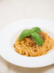 ボロネーゼ　パスタ