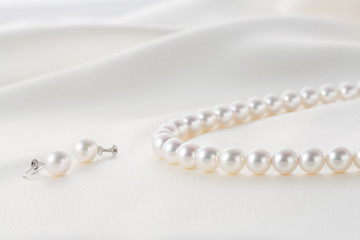 真珠のアクセサリー