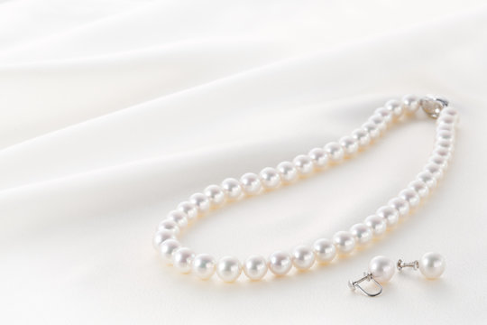 真珠のアクセサリー