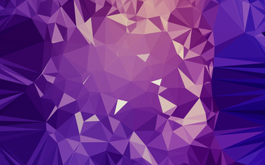 Abstract low poly background, geometry triangle