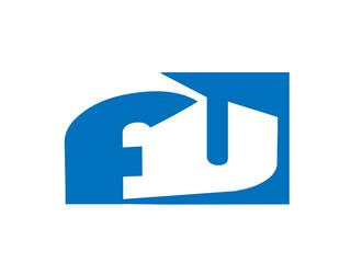 FU Initial Logo for your startup venture
