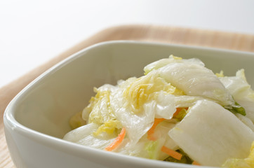 白菜の浅漬け
