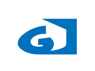 GJ Initial Logo for your startup venture