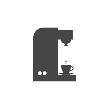 Coffee maker machine simple icon, Coffee maker icon