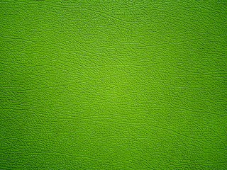 Green leather texture background