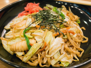 Yakisoba, japanese fried noodle