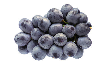 Japanese purple grape isolated