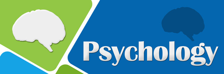 Psychology Green Blue Rounded Squares 