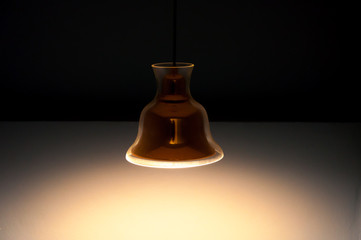 Ceiling lights, worm ceiling light dark background