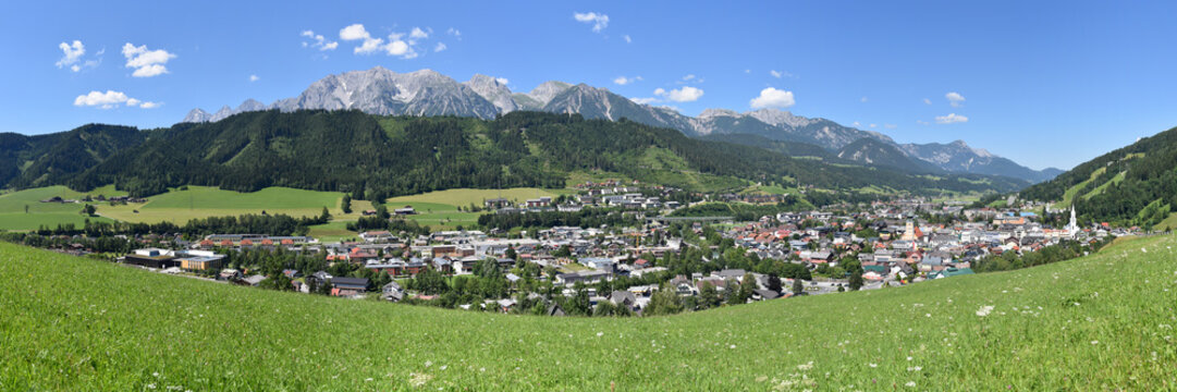 Panorama Urlaubsort Schladming / &Ouml;sterreich