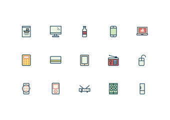 electronic vector icon