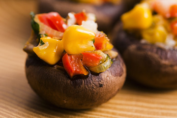 Stuffed mushrooms