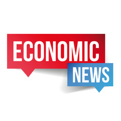 Economic News icon vector