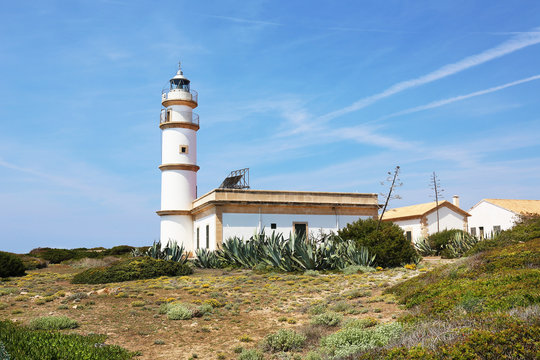 Lighthouse Cap de Ses Salines Mallorca Spain