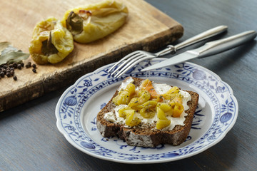 черный хлеб как заккуска