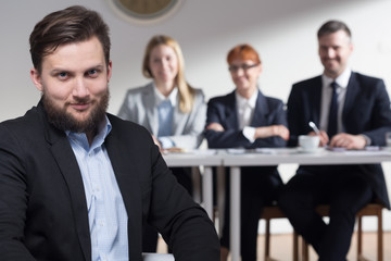 Fototapeta premium Perfect job interview