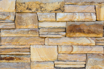 Texture of natural sandstone wall