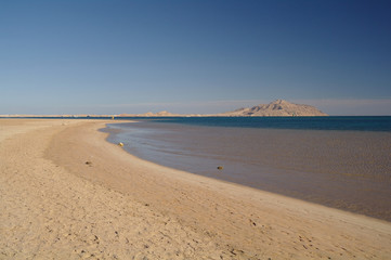 A beach Coast of Red sea,Egypt