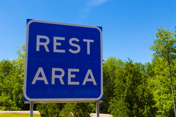 Rest Area Sign