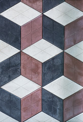 tiles with geometric figures