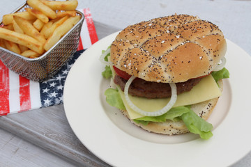 burger et frites 29072016