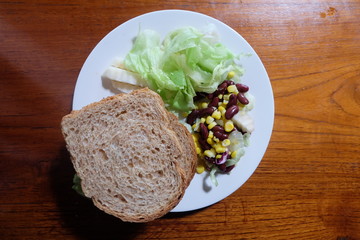 sandwich bread wheat for eat
