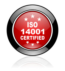 Red round vector icon