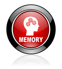 Red round vector icon