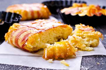 Baked vegetable cutlet