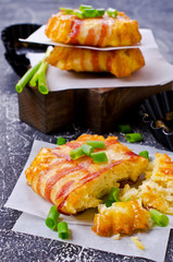 Baked vegetable cutlet