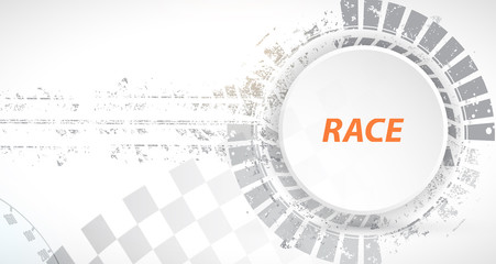 Racing square background, vector illustration abstraction in race car track